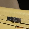 1Z/Jaune Poussin   Chevre HERMES Kelly Elan 