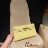 1Z/Jaune Poussin   Chevre HERMES Kelly Elan 