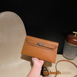 37 /Gold Full Handmade HERMES Kelly Elan  Madame 