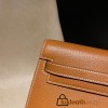 37 /Gold Full Handmade HERMES Kelly Elan  Madame 