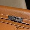 37 /Gold Full Handmade HERMES Kelly Elan  Madame 