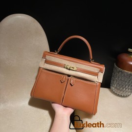 Epsom  swift 37 /Gold    Full Handmade kelly lakis