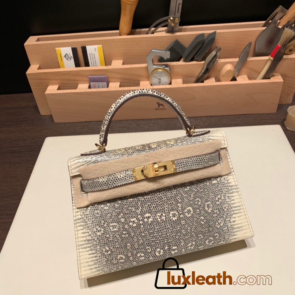 kelly20 Mini Kelly New stock 1B/Ombre Gold Hardware Full Handmade kellymini-004