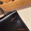 Hermes kelly20 New stock box 89/ Black Gold Hardware Full Handmade kellymini-009