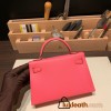 Hermes kelly20 epsom19cm Gold Hardware 9H/Soleil & 01 /White Gold Hardware Full Handmade kellymini-079