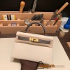 Hermes kelly20 epsom19cm 8W /Rose Azalee Gold Hardware  Full Handmade kellymini-081