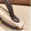 Hermes kelly20 epsom19cm 8W /Rose Azalee Gold Hardware  Full Handmade kellymini-081