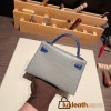 Hermes kelly20 Alligateor 2H/Kraft Gold Hardware Full Handmade kellymini-100