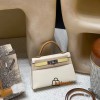 Hermes kelly20 Alligateor crocodile 8L/Beton (Béton) Gold Hardware Full Handmade kellymini-111