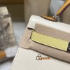 Hermes kelly20 Alligateor crocodile 8L/Beton (Béton) Gold Hardware Full Handmade kellymini-111