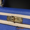 Gold Hardware7T/ Blue Electric  Epsom   Full Handmade   Kelly mini 