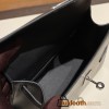 89/Black (Noir)  Silver Hardware Double-Sided Kelly Irregular Design Veau Epson  box 
