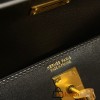 89/Black (Noir)   Gold Hardware  Double-Sided Kelly Irregular Design Veau EpsonEpson 