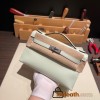  0S vertdeau Silver Hardwarekelly pochette  swift 