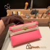  8W /Rose Azalee  Gold Hardwarekelly pochette  swift 