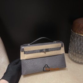 Lizardkelly pochette  84 Gris Fonce