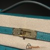ostrich kelly pochette  U4/Vert Vertigo  