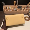 1S Foin  Gold Hardware  Full Handmade Kelly Wallet Long To Go   epsom  
