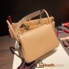 Hermes Lindy 26cm evercolor 0M/Chai Gold Hardware lindy26-004