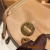 Hermes Lindy 26cm swift 0M/Chai & X9 /Mauve Sylvestre Gold Hardware lindy26-006