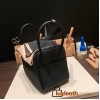 Hermes Lindy 26cm swift 89 /Black  Gold Hardware lindy26-008