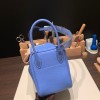 Hermes Lindy 26cm Clemence 2T /Blue Paradise Gold Hardware lindy26-036