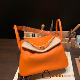 Hermes stock 30cm Lindy swift 9J /Feu Gold Hardware