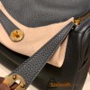 Hermes stock 30cm Lindy Clemence 89/ Black Gold Hardware