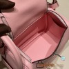 Hermes Mini Lindy swift 3Q /Rose Sakura Silver Hardware 013