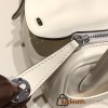 Hermes Mini Lindy I2 /Nata Silver Hardware 016