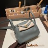 Hermes Mini Lindy 63/Vert Amande Gold Hardware 018