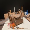 Hermes Mini Lindy 3G/ Alezan& 4B /Biscuit Silver Hardware 019