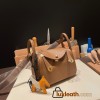 Hermes Mini Lindy 3G/ Alezan& 4B /Biscuit Gold Hardware 020
