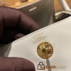 Hermes Mini Lindy 80 /Pearl Grey (Gris Perle) Gold Hardware 021