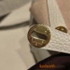 Hermes Mini Lindy CLEMENCE 10 /Craie Gold Hardware 028