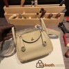 Hermes Mini Lindy Clemence S2/ Trench Gold Hardware 058