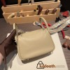Hermes Mini Lindy Clemence S2/ Trench Gold Hardware 058
