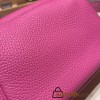 Hermes Mini Lindy Clemence 9I /Magnolia Gold Hardware 074