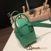 Hermes Mini Lindy Clemence 1K /Bambou Gold Hardware 095