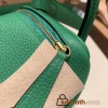 Hermes Mini Lindy Clemence 1K /Bambou Gold Hardware 095