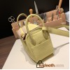 Hermes Mini Lindy Clemence 1Z /Jaune Poussin Gold Hardware 100