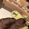 Hermes Mini Lindy Clemence 1Z /Jaune Poussin Silver Hardware 101