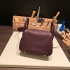   Hermès Lindy Mini × Rouge SellierFull Handmade