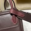 【Hermès Touch Mini Lindy】 0G Rouge Sellier 