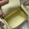 【Mini Lindy】2024 年 I8  Jaune Milton」×  Silver Hardware  Full Handmade