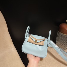 【Mini Lindy swift  U2/Blue Zephyr】  Gold Hardware