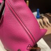 Hermes 29cm kelly 2424 togo & swift L3 / Rose Purple 29cm Silver Hardware Full Handmade