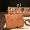 Hermes 21cm Mini kelly 2424 evercolor 37/ Gold Gold Hardware Full Handmade