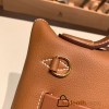 Hermes 21cm Mini kelly 2424 evercolor 37 /Gold Gold Hardware Full Handmade