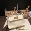 Hermes 21cm Mini kelly 2424 I2 /Nata Gold Hardware Full Handmade